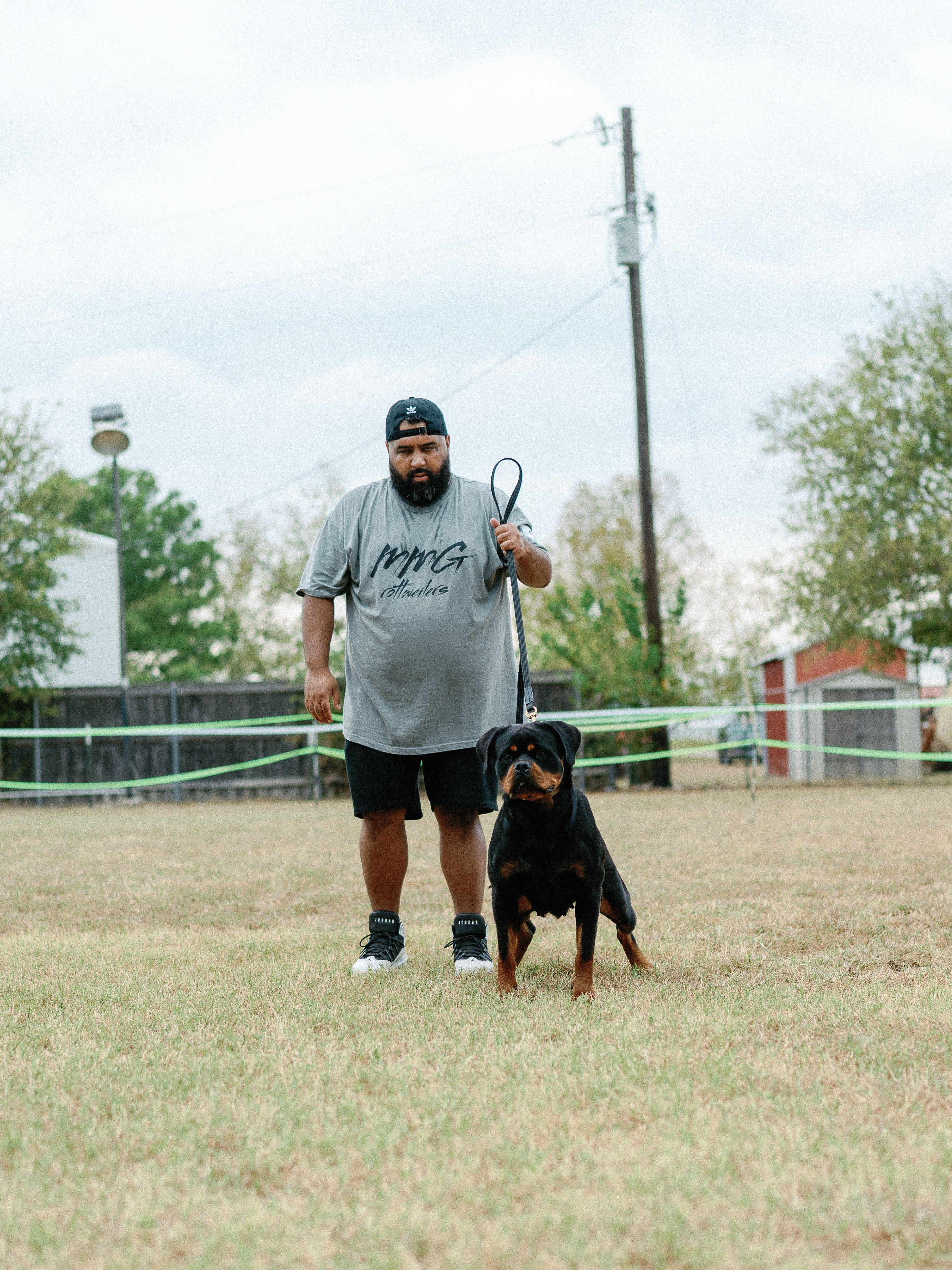Rottweiler conformation show - structure evaluation